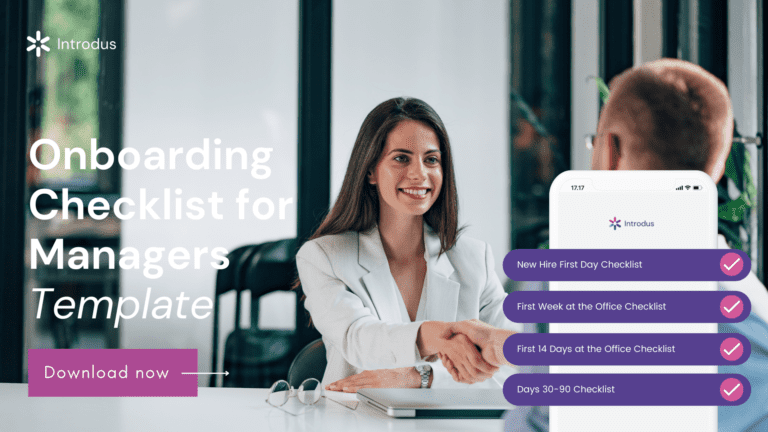 Onboarding Checklist for Managers
