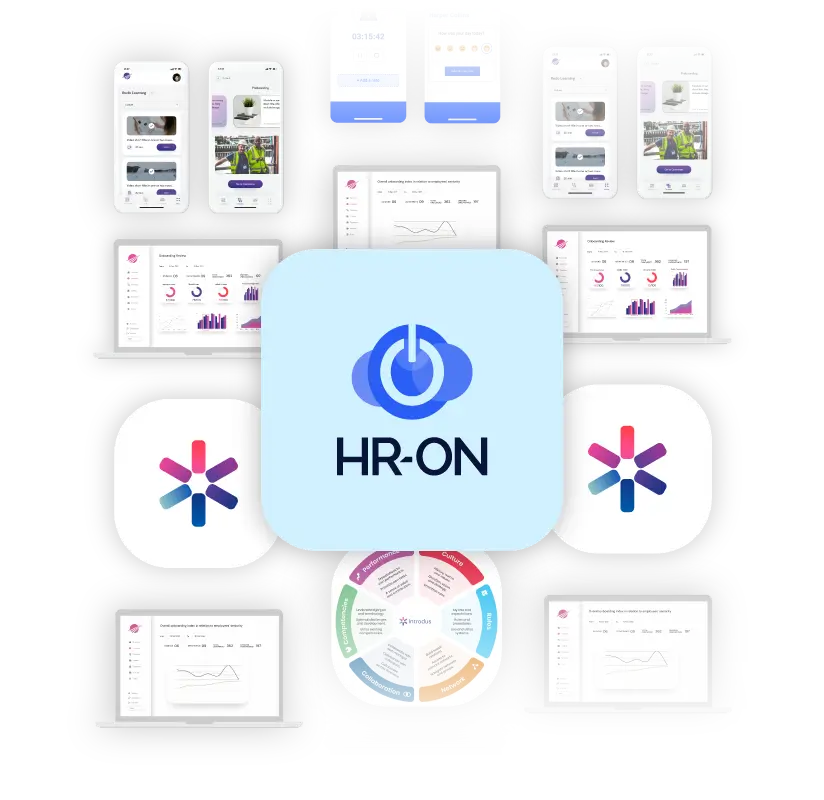 Employee onboarding software – Frontpage